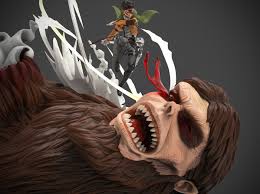 The video contains several different titans with their respective heights. Ranger The Gakabox