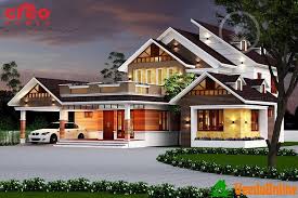Excellent Double Floor Kerala Home Designs Latest House Designs Unique House Plans Kerala House Design