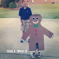 The Day I Made My Preschooler Wear A Gingerbread Man To School Christmas Character Costumes Gingerbread Man Costumes Gingerbread Man