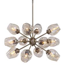 This beautiful rustic chandelier will add an elegant touch to your home decor. Uttermost Lighting Fixtures Chandeliers 21325 Chet 12 Light Sputnik Chandelier Dunk Bright Furniture Pendant Lights Chandeliers