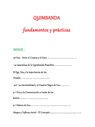 Maybe you would like to learn more about one of these? Quimbanda Fundamentos Y Practica En Espanol Carne De Identidad Moralidad