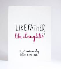 Birthday Quotes For Dad From Daughter Funny Handpainted Father Daughter Card Like Father Like Daughter Etsy In 2020 Happy Birthday Dad Daughter Birthday Cards Dad Birthday Quotes
