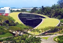 School Of Art Design And Media Nanyang Technological University Of Singapore By Cpg Consultants Green Roof Green Roof Design Nanyang Technological University