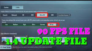 Pubg Mobile 1 4 Unlock Smooth 90 Fps Graphics Extreme Android 11 Pubg 1 4 Update 90 Fps Youtube