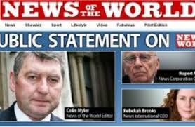 News of the World to close this Sunday · TheJournal.ie