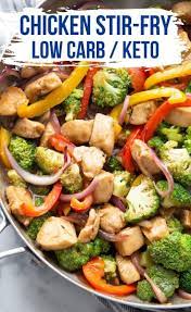 Our keto stir fry recipe is surprisingly easy to customize based on your flavor, texture, and macronutrient preferences as well. Keto Chicken Stir Fry With Vegetables Kasey Trenum
