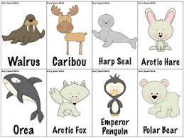 Crazy Speech World Artic Animals Arctic Animals For Kids North Pole Animals