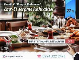 emr et et mangal restaurant menu fiyatlari kahvalti iftar oteller