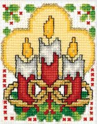 5 out of 5 stars. Candles Ornament Cross Stitch Kit