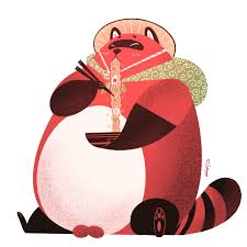 He is termed a raccoon in the western versions of the game but a tanuki in the japanese version. Artstation Yokai 1 Tanuki Lorenzo Colangeli
