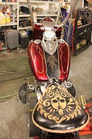 79 Shovel Tank Bib Mounted Chancey77 Custom Leather Gallery Motorcycle Seats Harley Gear Bike Tank