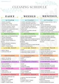 Printable Cleaning Schedule Cleaning Schedule Printable House Cleaning Schedule Cleaning Calendar Cleaning Checklist Printable Cleaning Cleaning Schedule Printable Cleaning Schedule Cleaning Calendar