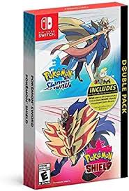 Amazon Com Pokemon Sword And Pokemon Shield Double Pack Nintendo Switch Nintendo Nintendo Of America Video Games Pokemon Nintendo Switch New Pokemon