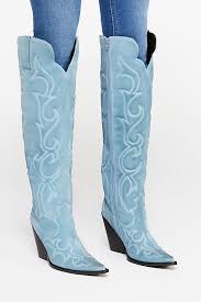 Josey Tall Boots Knee High Western Boots Boots Knee Boots Outfit