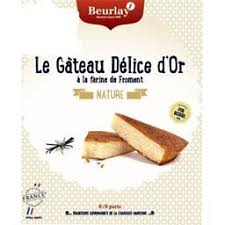 Le Gateau Delice D Or A La Farine De Froment Nature Beurlay Intermarche