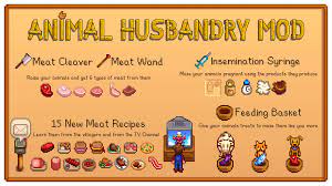 Released Animal Husbandry Mod Former Butcher Mod V2 4 1 Chucklefish Forums