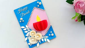 Create custom diwali greeting cards, social graphics, party invitations, event flyers, and more with the help of adobe spark post. Handmade Diwali Card Diwali Card Making Idea Diwali Card Handmade Diwali Card Tutorial Youtube