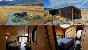 Custom house plans supplied throughout new zealand. The Skylark Cabin Is A Tiny House Nestled In A Picturesque New Zealand Landscape