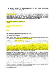 Doch nicht in allen fällen. Musterantrag Kostenerstattung