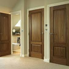 Walnut White Door And Frame Bedroom Door Design Wood Doors Interior Internal Wooden Doors
