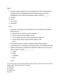 Class4 Q A Internal Combustion Engine Diesel Engine