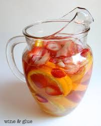 Sunset Sangria Wine Glue Sangria Recipes Yummy Drinks Recipes