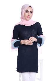 Kolu Volenli Triko Serit Detayli Kazak 2187 8 1 Fashion Sweaters Turtle Neck