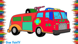 Some of the coloring page names are an imaginary version of classic semi truck coloring, big tow semi truck coloring netart, amazing semi truck coloring netart, canada transport semi truck coloring netart, garbage truck semi truck coloring netart, a stylised semi truck coloring netart, semitrailer semi truck coloring netart. Fire Truck Coloring Pages Video For Kids To Learn Colors Youtube