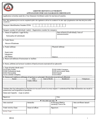 A tax clearance certificate is confirmation from revenue that your tax affairs are in order. Tax Clearance Certificate Form Fill Online Printable Fillable Blank Pdffiller