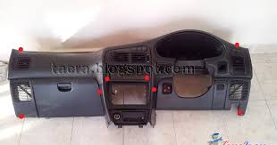 5.pasang speaker yang baru,masukkan speaker melalui atas frame. Tacra S Diy Garage Dashboard Removal