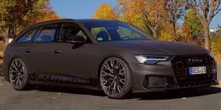 Brandneu Audi A6 C8 Avant Mit Folierung In Ultrablack Audi A6 Folierung Autofolierung
