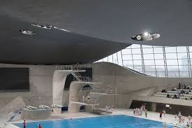 Hadid S Wings Clipped Reopening Of London S Olympic Aquatics Centre London Aquatics Centre Temporary Structures Zaha Hadid