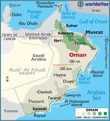 Oman Maps Facts Oman Map Sultanate Of Oman