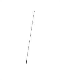 It has a shorter wavelength. Antenna Whip Uhf Vhf High