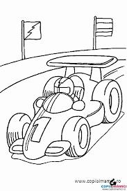 Desene De Colorat Cu Masina 6 Planse De Colorat Masini Race Car Coloring Pages Cars Coloring Pages Coloring Books