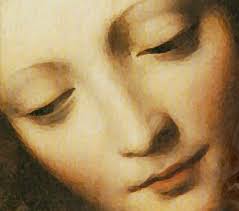 Madonna With Cavalier Puppy Artwork