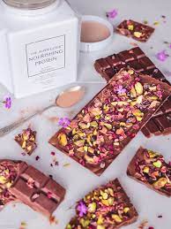 Raw Chocolate Protein Bars Recipe Chocolate Protein Bars Raw Chocolate Homemade Chocolate Bars