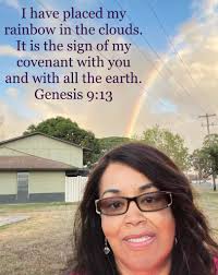 Rainbow colors, God's promise, not pride 💖