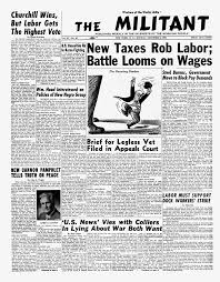 New Taxes Rob Labor; Battle Looms