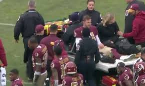 Alex smith gruesome leg injury: Redskins Qb Alex Smith Carted Off The Field After Suffering Gruesome Leg Injury 33 Years To The Day After Joe Theismann S Career Ending Injury Brobible