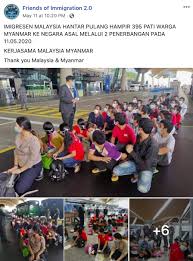 Myanmar embassy in malaysia is an office of communication between myanmar government and malaysia. Warga Myanmar Diusir Dari Malaysia Dikesan Bawa Balik Covid 19