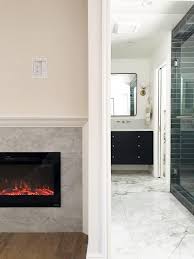 How To Diy A Built In Electric Fireplace Built In Electric Fireplace Family Room Walls Home