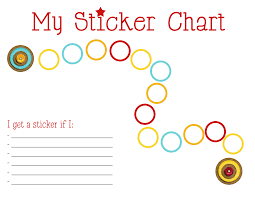 printable sticker charts for preschool lamasa