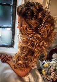 60 Long Bridesmaid Hair Bridal Hairstyles For Wedding 2018 19 My Stylish Zoo Haircoloring Haircuts Ha Kapsel Bruid Kapsel Bruiloft Kapsels Voor Bruiloft