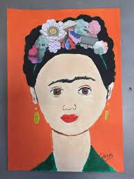 | | | frida kahlo. Frida Kahlo Portrait Dessin Enfant Lesatelierscreatifs Villers Cotterets 10 Les Ateliers Creatifs