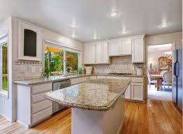The tone and color of santa cecilia brings good enough contrast with dark cabinets in your kitchen. Santa Cecilia Granite Countertops Design Cost Pros And Cons Homeluf