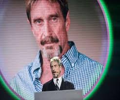 Since 2013, mcafee, 75, was married to janice dyson, 38. Founder Of Mcafee Antivirus Software John Mcafee Dies In A Spanish Court Know About His Personal