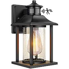 Check spelling or type a new query. Dusk To Dawn Motion Sensor Light 3 Modes Outdoor Light Fixture With Bulb Waterproof Seeded Glass Motion Sensor Porch Light Aluminum Exterior Wall Light For House Doorway Garage Motion Activated Amazon Com