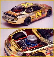Bill elliott 1998 #94 mcdonalds gold ford taurus 1/24 hood open diecast car 50th. Rmx 94 Bill Elliott Mcdonald S Gold Taurus 50th Nascar 1 24 Waterslide Decal Models Kits Fzgil Automotive