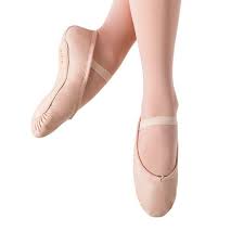 s0205g bloch dansoft leather girls ballet flat